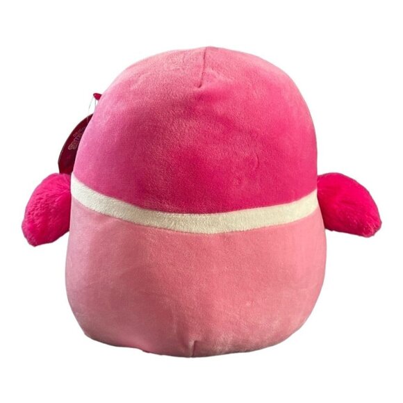 NWT Squishmallow DELLA Pink Mallard Duck 8" 2023 Valentines Hearts D Initial - Picture 2 of 4